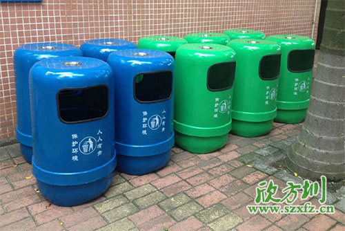貴陽市政玻璃鋼果皮箱，來自欣方圳