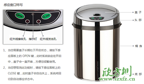 電子感應(yīng)垃圾桶價格貴嗎？智能感應(yīng)垃圾桶好用嗎